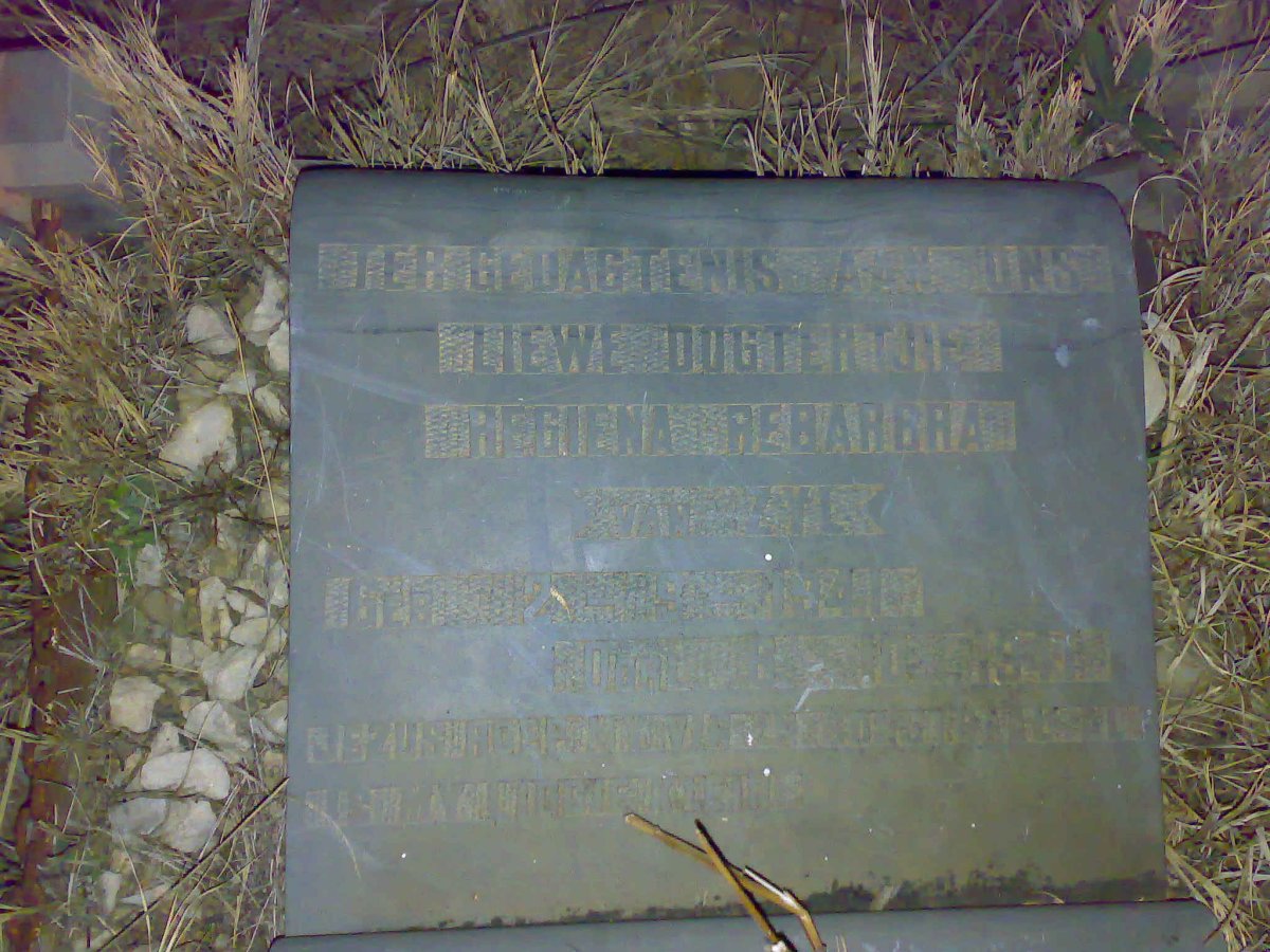 ZYL Regiena Rebarbra, van 1941-1941