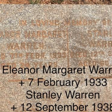 WARREN Stanley -1938 :: WARREN Eleanor Margaret -1933