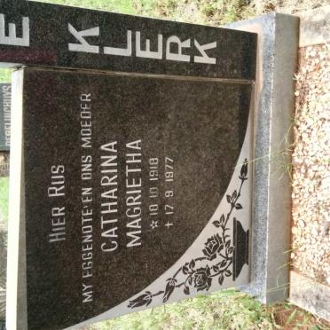 KLERK Catharina Magrietha, de 1918-1977