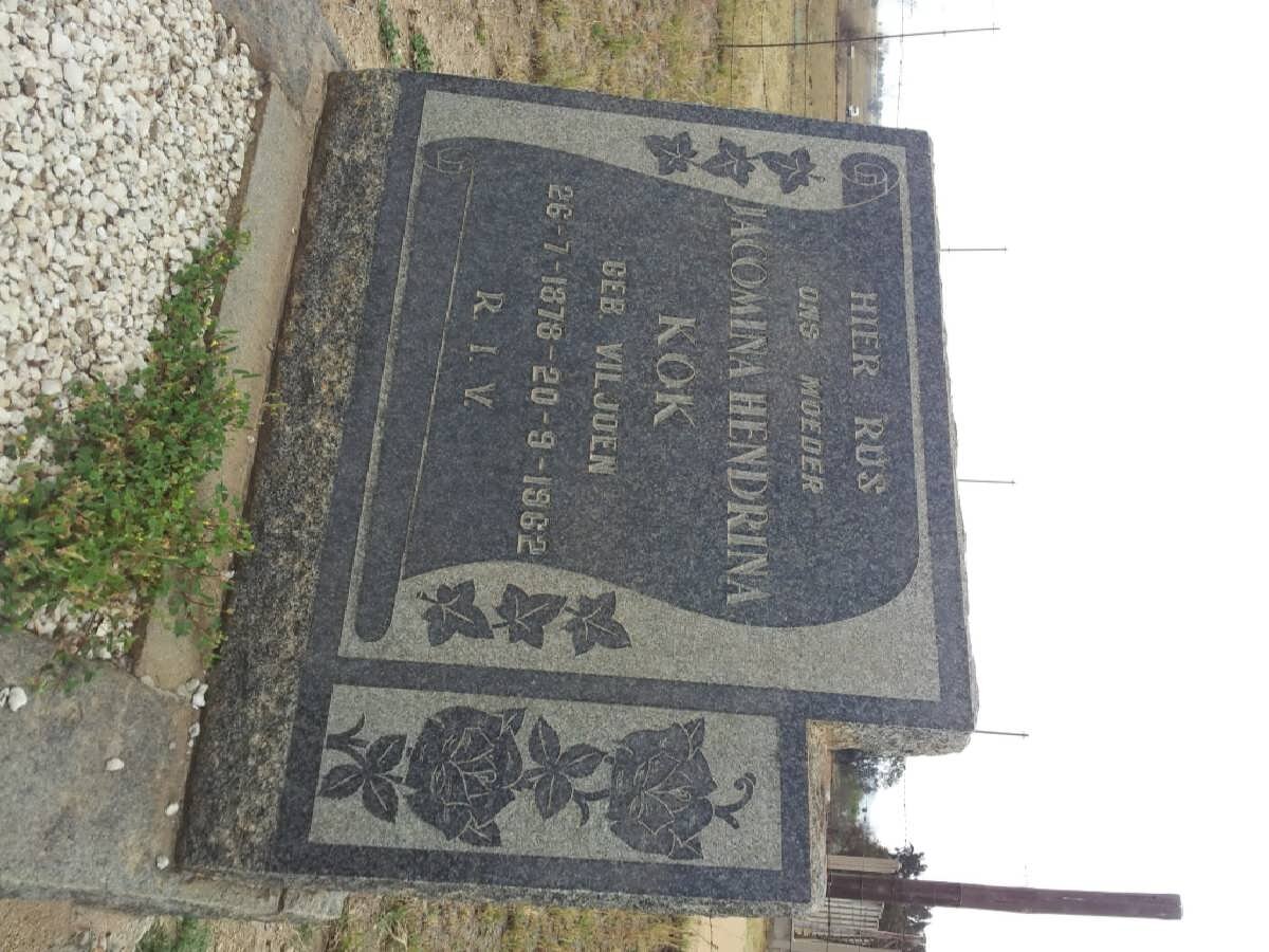 KOK Jacomina Hendrina nee VILJOEN 1978-1962