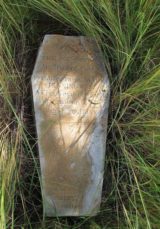 JENNINGS infant son -1866