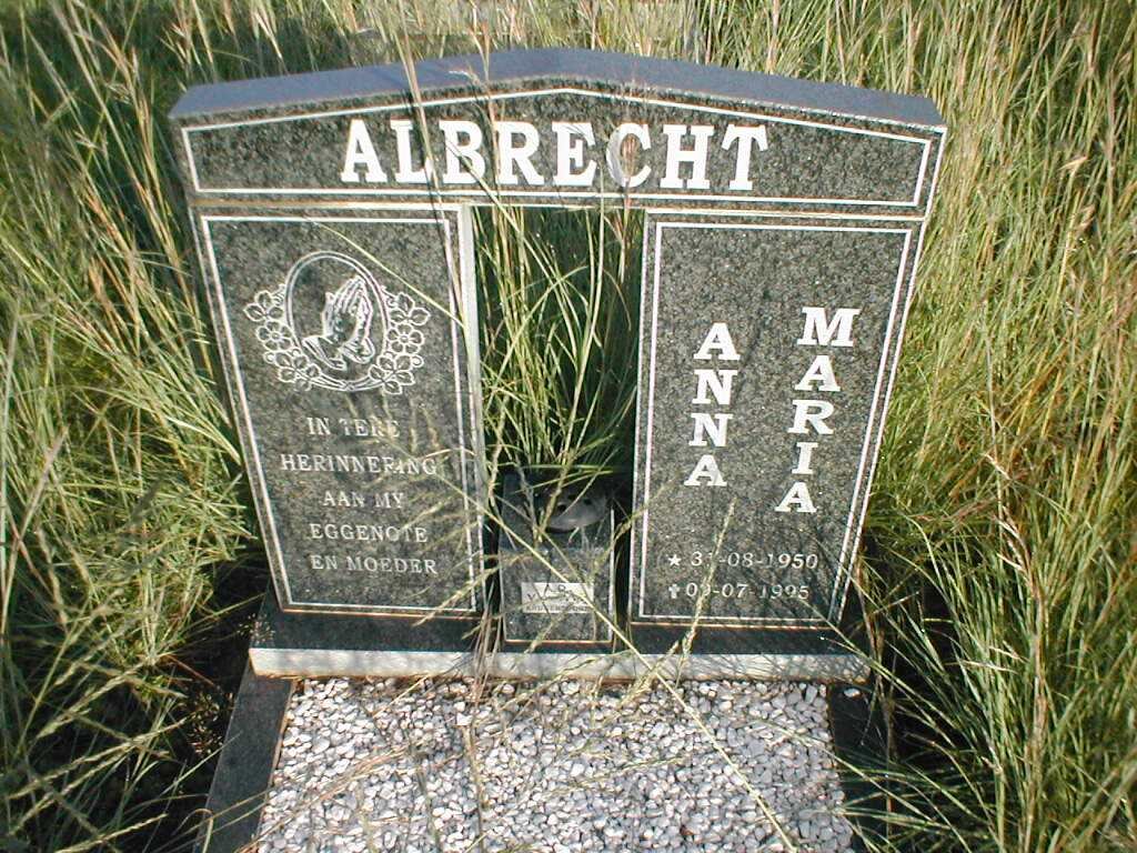 ALBRECHT Anna Maria 1950-1995