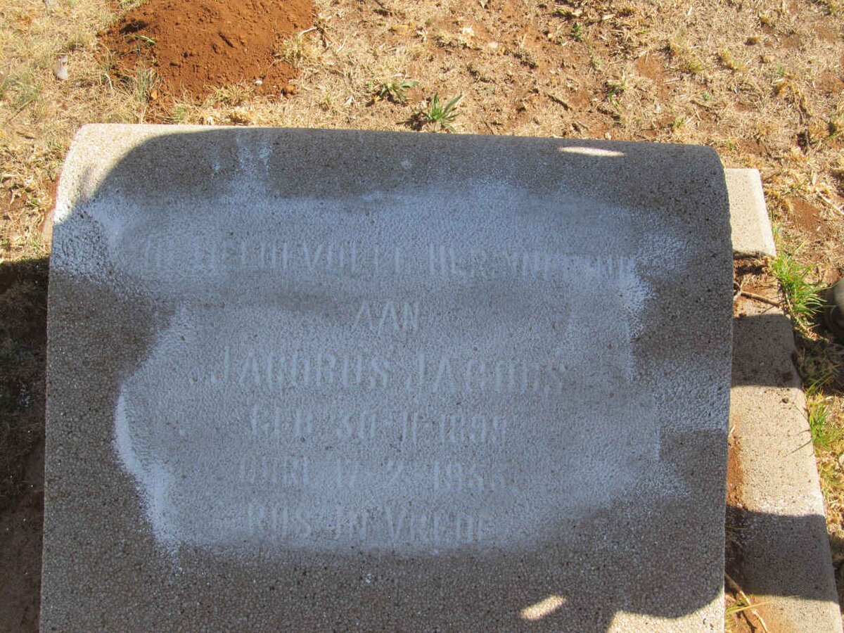 JACOBS Jacobus 189?-195?