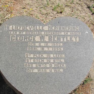 BENTLEY George W. 1903-1955