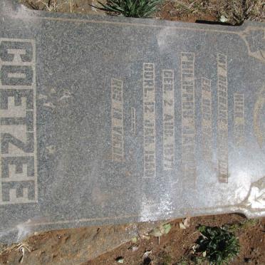 COETZEE Philippus Jacobus 1877-1950