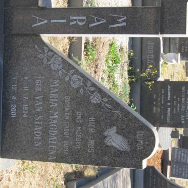 DELPORT Christiaan Ernst Gerhardus 1920-1990 &amp; Maria Magdalena VAN STADEN 1924-2001