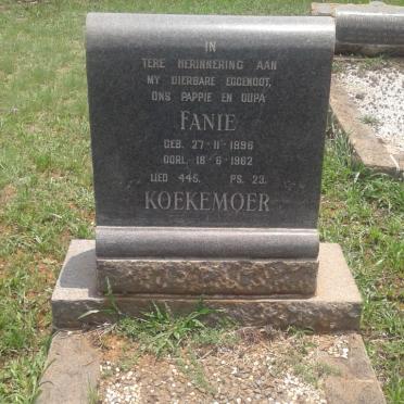 KOEKEMOER Fanie 1896-1962