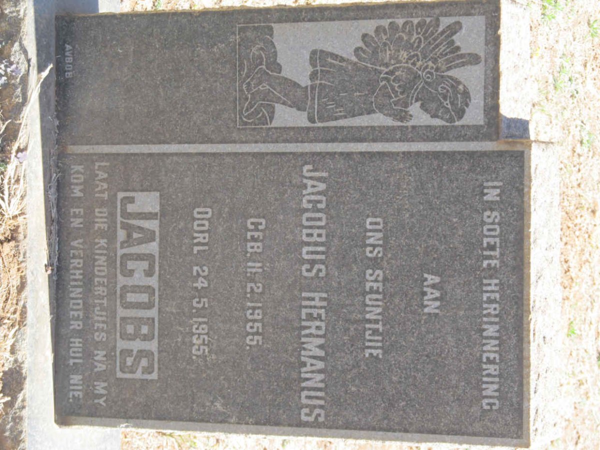 JACOBS Jacobus Hermanus 1955-1955
