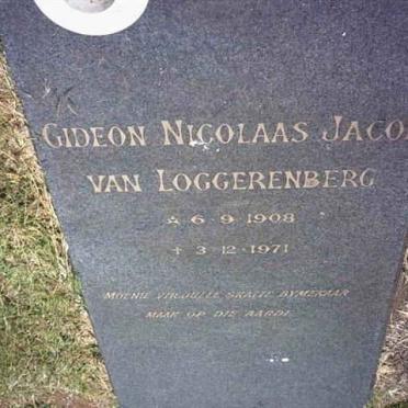 LOGGERENBERG Gideon Nicolaas Jacob, van 1908-1971