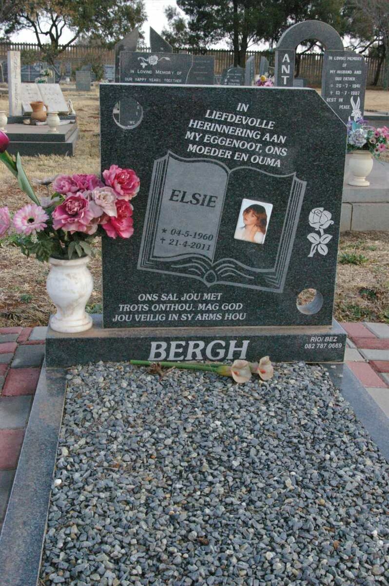 BERGH Elsie 1960-2011