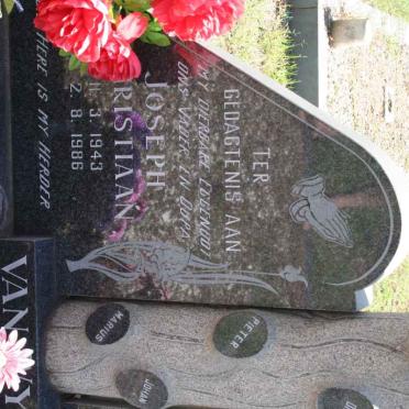 WYK Joseph Christiaan, van 1943-1986 &amp; Jacoba Maria