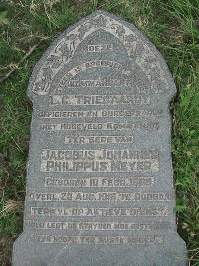 MEYER Jacobus Johannes Philippus 1865-1916