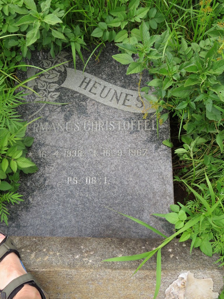 HEUNES Hermanus Christoffel 1938-1967