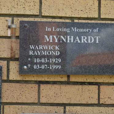 MYNHARDT Warwick Raymond 1929-1999