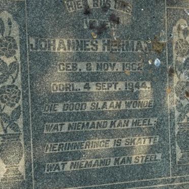 BOUWER Johannes Herman 1882-1944