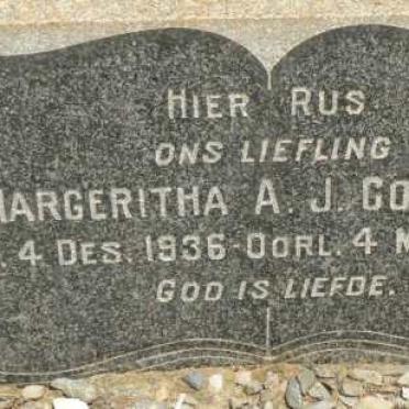 COETZER Margeritha A.J. 1936-1946