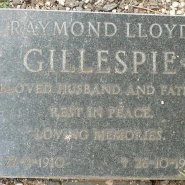 GILLESPIE Raymond Lloyd 1910-1990