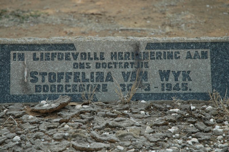 WYK Stoffelina, van  -1945