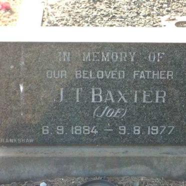 BAXTER J.T. 1884-1977