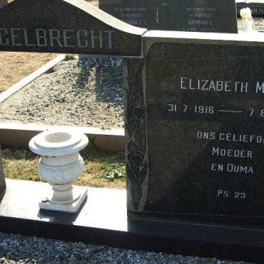 ENGELBRECHT Elizabeth M.M. 1916-1999