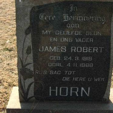 HORN James Robert 1919-1966