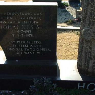 HORN Johannes A. 1913-1978