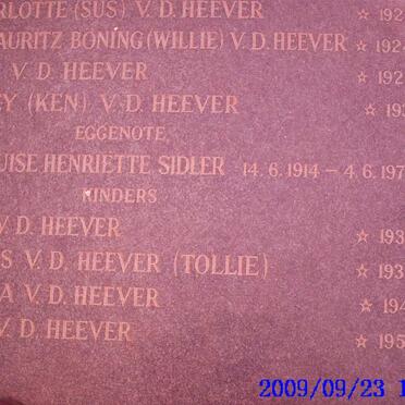 HEEVER, van den :: SIDLER_4