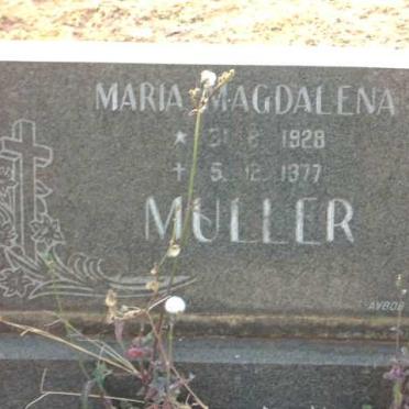 MULLER Maria Magdalena 1928-1977