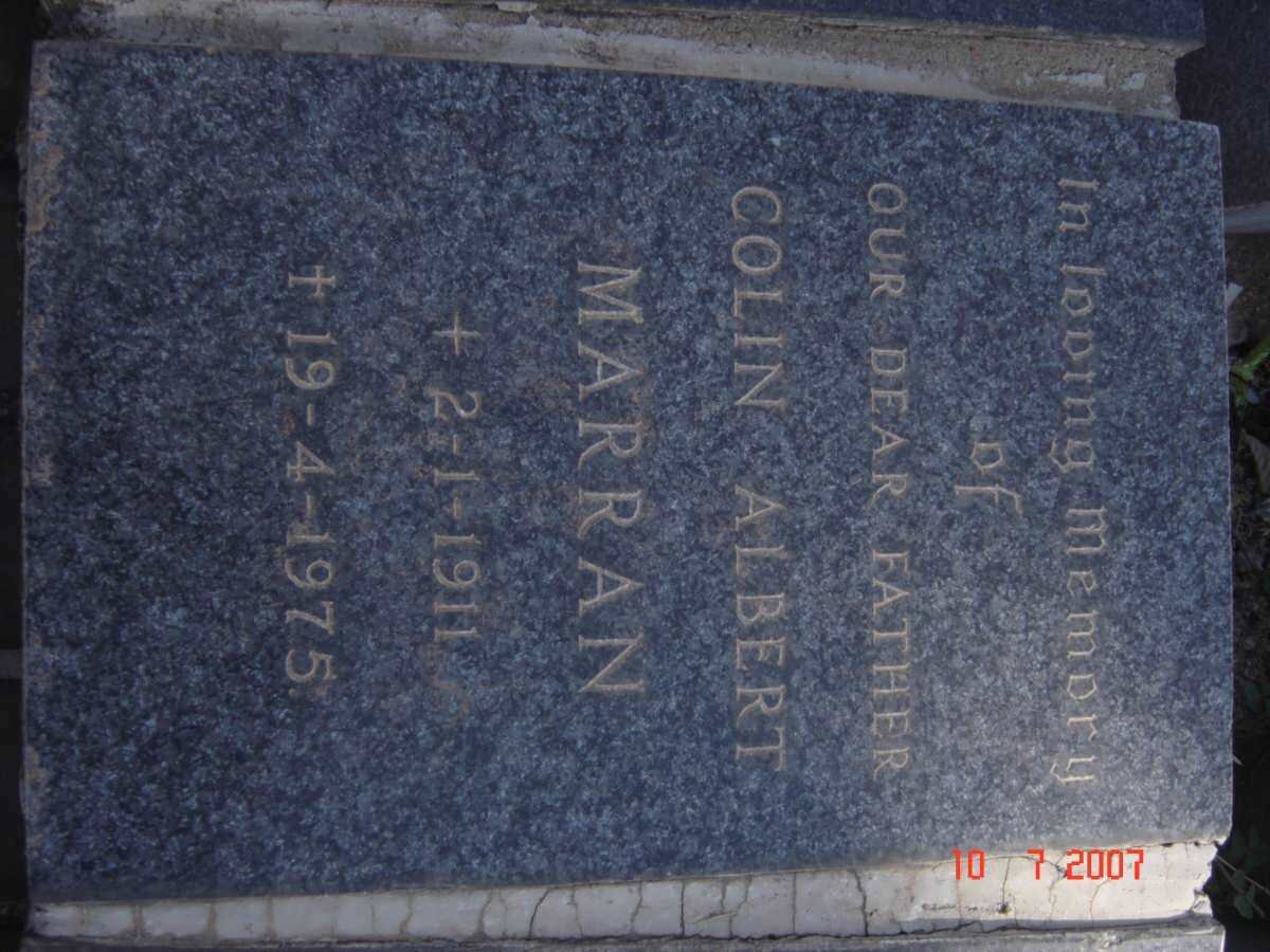 MARRAN Colin Albert 1911-1975