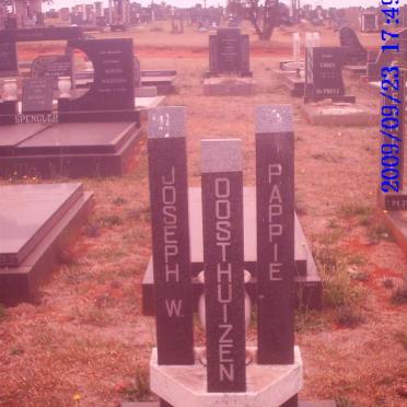 OOSTHUIZEN Joseph W. ??