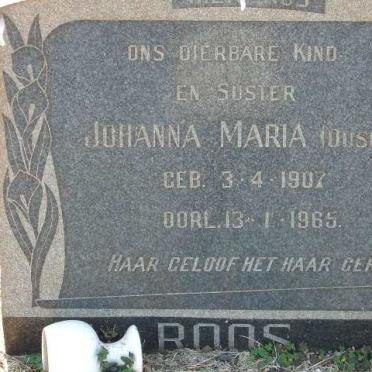 ROOS Johanna Maria 1907-1965