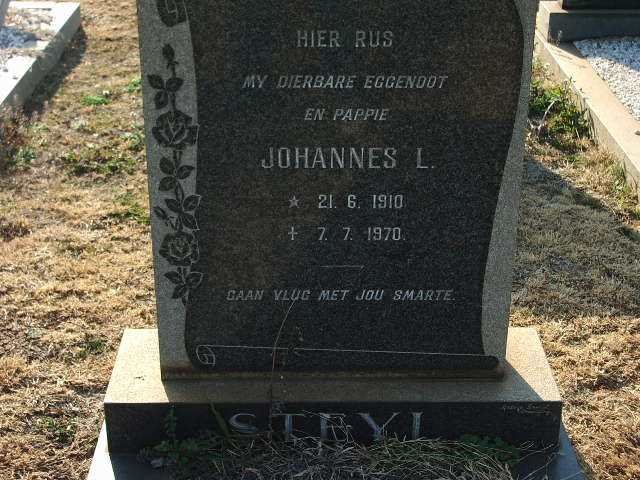 STEYL Johannes L. 1910-1970