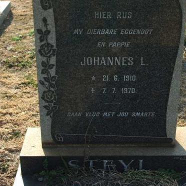 STEYL Johannes L. 1910-1970