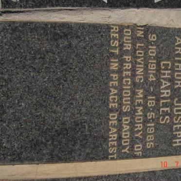 WEBB Arthur Joseph Charles 1914-1985