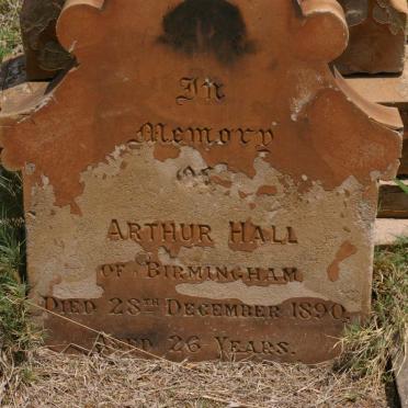 HALL Arthur -1890