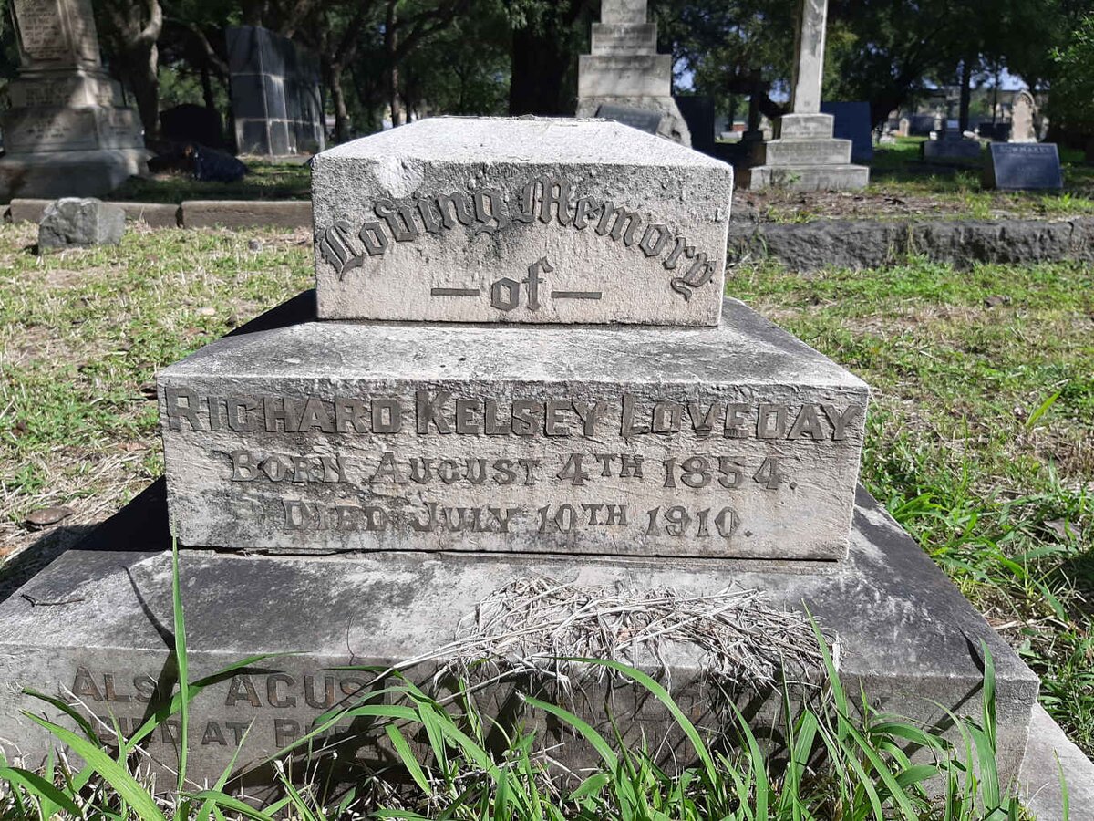 LOVEDAY Richard Kelsey 1854-1910 :: LOVEDAY Augusta W.M.