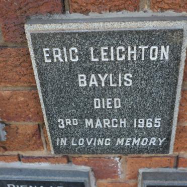 BAYLIS Eric Leighton -1965