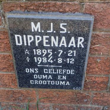 DIPPENAAR M.J.S. 1895-1984