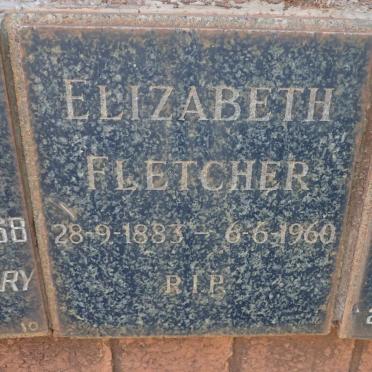 FLETCHER Elizabeth 1883-1960