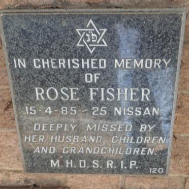 FISHER Rose -1985
