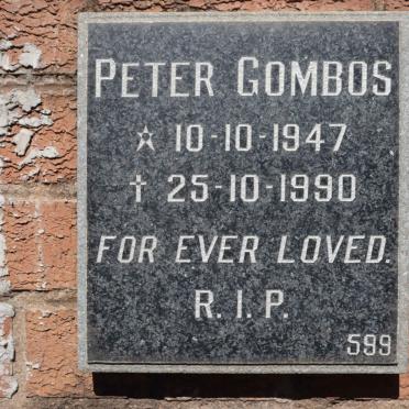 GOMBOS Peter 1947-1990