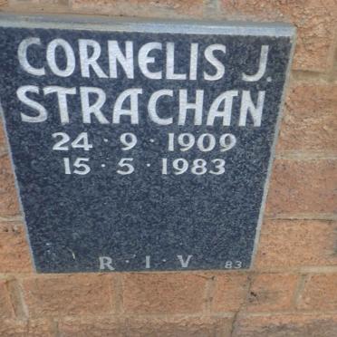 STRACHAN Cornelis J. 1909-1983
