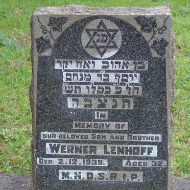 LENHOFF Werner -1939