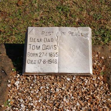 DAVIS Tom 1895-1946