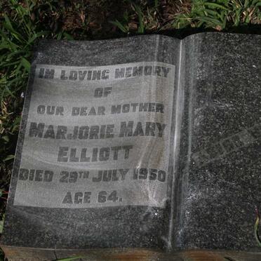 ELLIOTT Marjorie Mary -1950