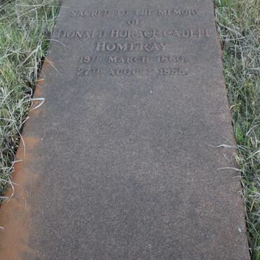 HOMFRAY Donald Horace Cadell 1880-1956