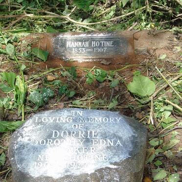 HOTINE Hannah 1853-1907 :: BAKER Dorothy Edna nee HOTINE 1903-1977_1