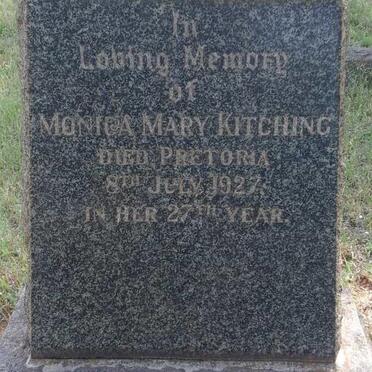 KITCHING Monica Mary -1927