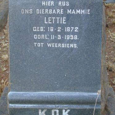 KOK Lettie 1872-1938
