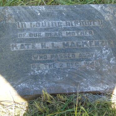 MACKENZIE Kate H.L. -1946